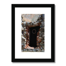Load image into Gallery viewer, Brick Door Framed & Mounted Print - Jess Alice
