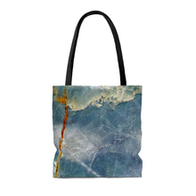 Load image into Gallery viewer, Tote Bag | Reusable Grocery Shopping Bag | Artist Jess Alice | Abstract Macro Rock Art "Ocean Sky" - Jess Alice