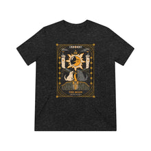 Load image into Gallery viewer, Tri Blend Unisex T-shirt | The Moon | Astrology Cancer | Tarot Card - Jess Alice