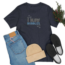 Load image into Gallery viewer, "I' Blow Bubbles" | Couples Shirt Sold Separately "Bubbles" | Unisex Jersey Short Sleeve Tee | Adult Humor T-Shirt - Jess Alice