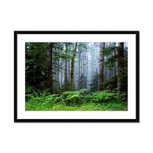 Load image into Gallery viewer, "Oregon Mist" Framed & Mounted Fine Art Print | Artist Jess Alice | Misty - Fog Forest Landscape Photograph - Jess Alice