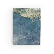 Load image into Gallery viewer, Hardcover Ruled-Line Journal | Artist Jess Alice | "Ocean Sky" Macro Rock Abstract Hardcover Notebook - Lined Paper Interior - Jess Alice