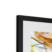 Load image into Gallery viewer, "River Glass" Abstract Macro Rock Fine Art | Artist Jess Alice | Framed and Mounted Print - Jess Alice