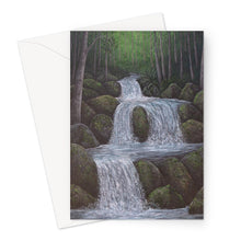 Load image into Gallery viewer, "Mossy Rocks" Blank Greeting Card | Jess Alice Artist - Jess Alice
