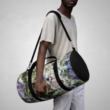 Load image into Gallery viewer, Duffel Bag | Abstract Macro Rock Design "Purple" | Artist Jess Alice | Travel Luggage - Jess Alice