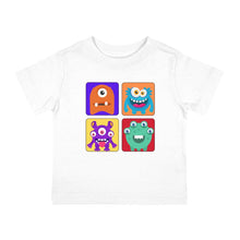 Load image into Gallery viewer, Infant Clothing | Educational Interactive Tee | 1 2 3 4 Color Block Cute Monsters T-shirt - Jess Alice