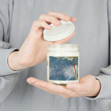 Load image into Gallery viewer, 100% Natural Soy Blend Wax Scented Candle 9oz | "Ocean Sky" Artist Jess Alice - Jess Alice