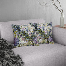 Load image into Gallery viewer, Waterproof Outdoor Pillow | Abstract Macro Rock Art "Reflection" | Artist Jess Alice | Exterior Polyester Accent Cushion - Jess Alice