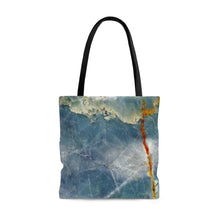 Load image into Gallery viewer, Tote Bag | Reusable Grocery Shopping Bag | Artist Jess Alice | Abstract Macro Rock Art "Ocean Sky" - Jess Alice