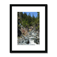 Load image into Gallery viewer, "Canyon River" Framed & Mounted Print | Landscape Photograph | Artist Jess Alice - Jess Alice
