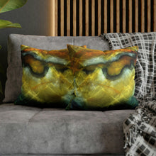 Load image into Gallery viewer, Faux Suede Square Pillowcase | Abstract Macro Rock Art "Reflection" | Artist Jess Alice | Throw Pillow Cushion - Cover Only - Jess Alice