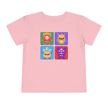 Load image into Gallery viewer, Toddler Clothing | Educational Interactive Tee | Cute Color Block Monsters 1 2 3 4 T-shirt - Jess Alice