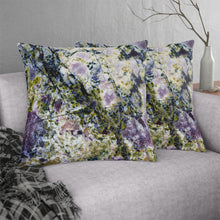 Load image into Gallery viewer, Waterproof Outdoor Pillow | Abstract Macro Rock Art "Reflection" | Artist Jess Alice | Exterior Polyester Accent Cushion - Jess Alice
