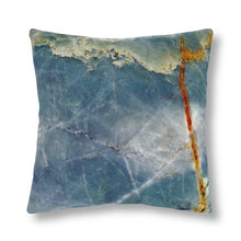 Load image into Gallery viewer, Throw Pillow | Abstract Macro Rock Art "Ocean Sky" | Artist Jess Alice | Couch Cushion - Jess Alice