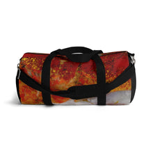 Load image into Gallery viewer, Duffel Bag | Abstract Macro Rock Design "Red River" | Artist Jess Alice | Travel Luggage - Jess Alice