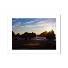 Load image into Gallery viewer, Fine Art Print | "Western Sunset" Landscape Coastal Photograph | Artist Jess Alice - Jess Alice