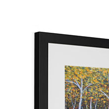 Load image into Gallery viewer, "Mystical Aspen" Framed & Mounted Fine Art Print | Artist Jess Alice | Aspen Forest Landscape Painting - Jess Alice