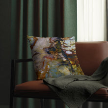 Load image into Gallery viewer, Waterproof Outdoor Pillow | Abstract Macro Rock Art "River Glass" | Artist Jess Alice | Exterior Polyester Accent Cushion - Jess Alice