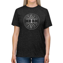 Load image into Gallery viewer, Tree Of Life in Circle | Tri Blend Unisex T-shirt - Jess Alice
