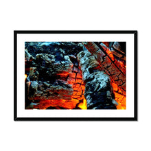 Load image into Gallery viewer, "Campfire" Framed & Mounted Fine Art Print | Artist Jess Alice | Fire Photography - Jess Alice