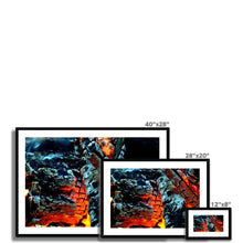 Load image into Gallery viewer, "Campfire" Framed & Mounted Fine Art Print | Artist Jess Alice | Fire Photography - Jess Alice