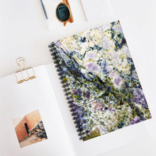 Load image into Gallery viewer, Spiral Notebook Ruled-Line | Artist Jess Alice | “Purple” Macro Rock Abstract Print on Journal - Lined Paper - Jess Alice