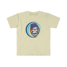 Load image into Gallery viewer, Hipster Big Foot Head Graphic Tee | Sasquatch in beanie and glasses| Unisex Soft style T-Shirt - Jess Alice