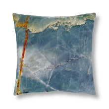 Load image into Gallery viewer, Throw Pillow | Abstract Macro Rock Art "Ocean Sky" | Artist Jess Alice | Couch Cushion - Jess Alice