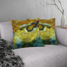 Load image into Gallery viewer, Waterproof Outdoor Pillow | Abstract Macro Rock Art "Reflection" | Artist Jess Alice | Exterior Polyester Accent Cushion - Jess Alice