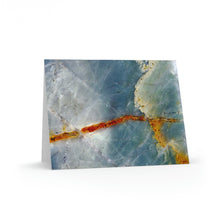 Load image into Gallery viewer, Greeting Cards | "Ocean Sky" Macro Rock Abstract | Blank Cards (8 pk) - Jess Alice