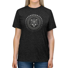 Load image into Gallery viewer, Moon Phase | Esoteric | Third Eye | Sacred Geometry | Unisex Triblend Tee - Jess Alice