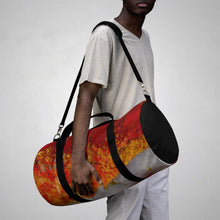 Load image into Gallery viewer, Duffel Bag | Abstract Macro Rock Design "Red River" | Artist Jess Alice | Travel Luggage - Jess Alice