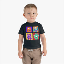 Load image into Gallery viewer, Infant Clothing | Educational Interactive Tee | 1 2 3 4 Color Block Cute Monsters T-shirt - Jess Alice