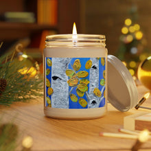 Load image into Gallery viewer, 100% 9oz Natural Soy Blend Wax Scented Candle | "Blue Fall" Artist Jess Alice - Jess Alice