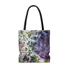 Load image into Gallery viewer, Tote Bag | Reusable Grocery Shopping Bag | Artist Jess Alice | Abstract Macro Rock Art "Purple" - Jess Alice