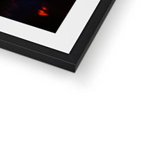 Load image into Gallery viewer, "Spine" Framed & Mounted Fine Art Print | Artist Jess Alice | Fire Photography - Jess Alice