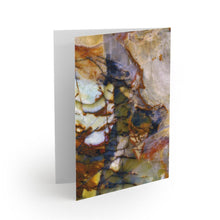 Load image into Gallery viewer, Greeting Cards | "River Glass" Macro Rock Abstract | Blank Cards (8 pk) - Jess Alice