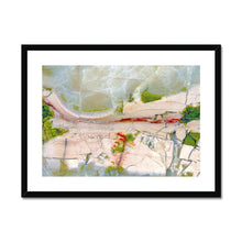 Load image into Gallery viewer, Framed & Mounted Fine Art Print | "Landscape" Abstract Macro Rock Photography | Artist Jess Alice - Jess Alice