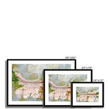 Load image into Gallery viewer, Framed & Mounted Fine Art Print | "Landscape" Abstract Macro Rock Photography | Artist Jess Alice - Jess Alice