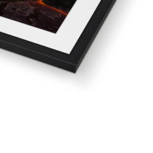 Load image into Gallery viewer, "Smooth Flame" Framed & Mounted Fine Art Print | Artist Jess Alice | Fire Photography - Jess Alice