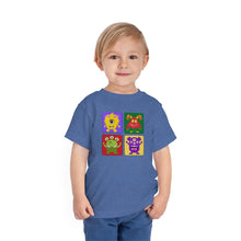 Load image into Gallery viewer, Toddler Clothing| Educational Interactive Tee| Cute Color Block Monster 1 2 3 4 T-shirt - Jess Alice