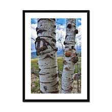 Load image into Gallery viewer, "Meadow Aspens" Framed & Mounted Fine Art Print | Artist Jess Alice - Jess Alice