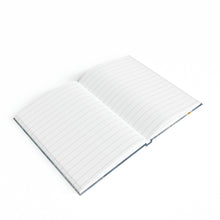 Load image into Gallery viewer, Hardcover Ruled-Line Journal | Artist Jess Alice | "Ocean Sky" Macro Rock Abstract Hardcover Notebook - Lined Paper Interior - Jess Alice