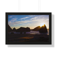 Load image into Gallery viewer, Framed Poster | "Western Sunset" | Lanscape Photography | Artist Jess Alice - Jess Alice