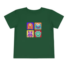 Load image into Gallery viewer, Toddler Clothing | Educational Interactive Tee | Cute 1 2 3 4 Monster Color Block T-shirt - Jess Alice