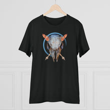 Load image into Gallery viewer, Buck Skull | Double Arrow | Hunter | Front Print Design | High Quality Organic T-shirt - Jess Alice