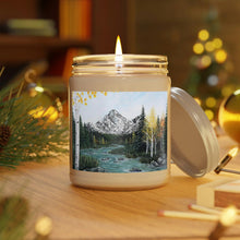 Load image into Gallery viewer, 9oz 100% Natural Soy Blend Wax Scented Candle | "Aspen Mountain" Artist Jess Alice - Jess Alice