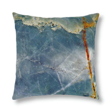 Load image into Gallery viewer, Throw Pillow | Abstract Macro Rock Art "Ocean Sky" | Artist Jess Alice | Couch Cushion - Jess Alice
