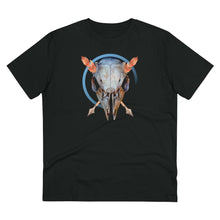 Load image into Gallery viewer, Buck Skull | Double Arrow | Hunter | Front Print Design | High Quality Organic T-shirt - Jess Alice