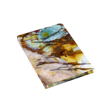 Load image into Gallery viewer, Blank Pages | Hardcover Notebook | Artist Sketchbook | Journal | "River Glass" Macro Abstract Rock Print | Artist Jess Alice - Jess Alice